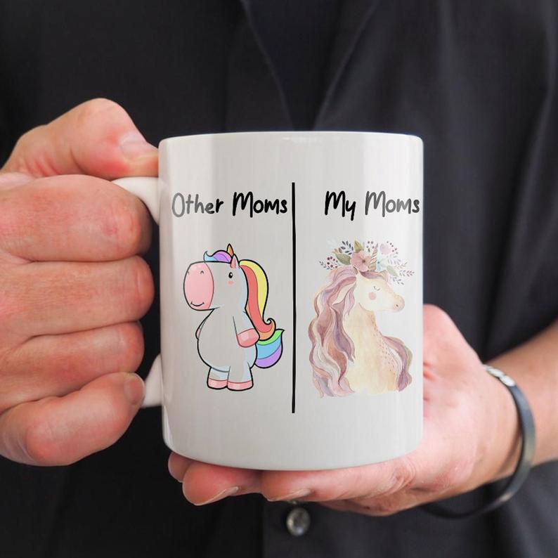 Best Mother’s Day Gift Ideas, Other Moms Vs My Mom Mug, Mamacorn Mug, Mom Unicorn, Mug For Mom, Mom Mug