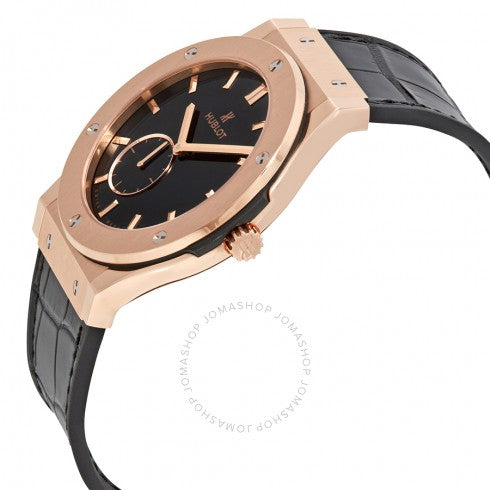 Classic Fusion Classico Ultradünne Herrenuhr mit schwarzem Zifferblatt