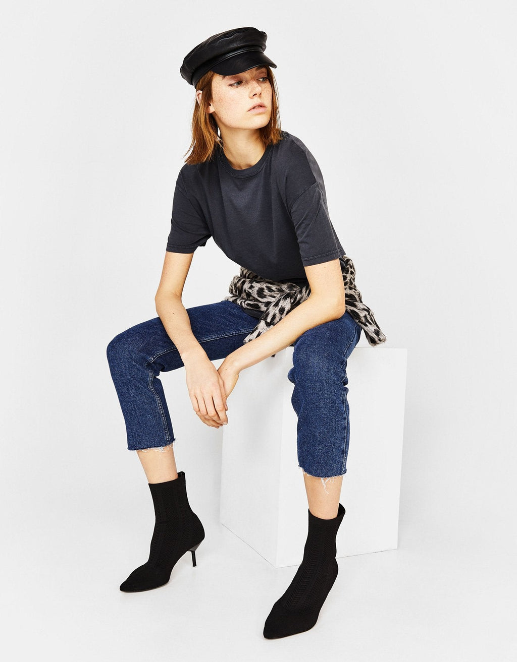 Übergroßes T-Shirt aus ökologisch angebauter Baumwolle