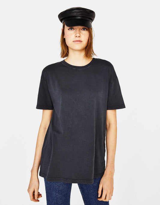 Übergroßes T-Shirt aus ökologisch angebauter Baumwolle