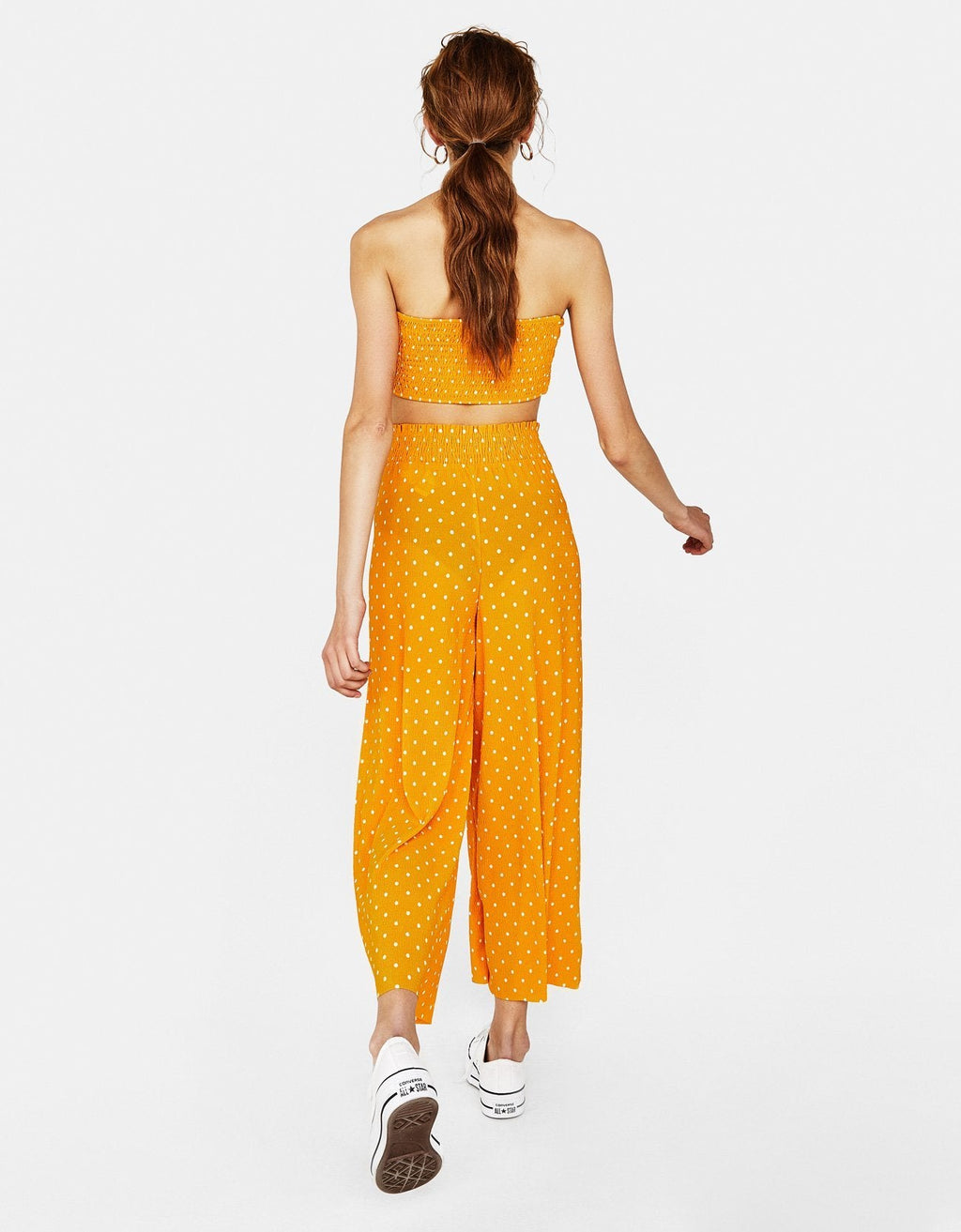 Knittertop mit Knotendetail