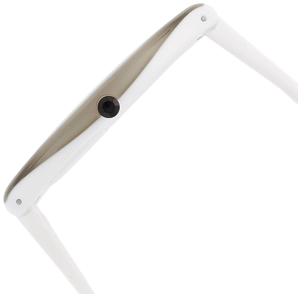 Swatch Skin Skinclass Unisex-Armbanduhr mit weißem Zifferblatt und Silikonarmband SVUM101