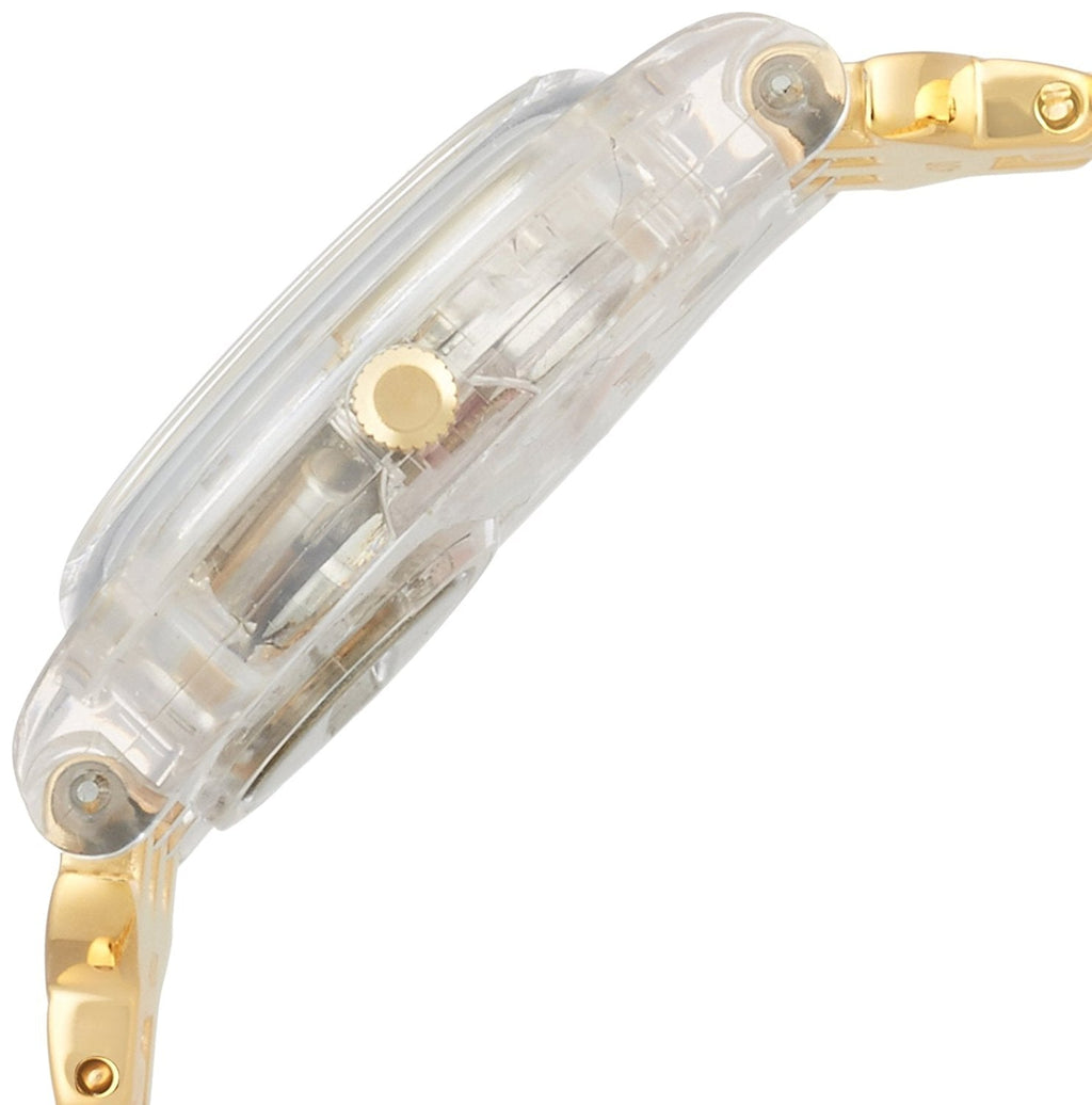 Swatch Masterglam Damenuhr mit Edelstahlarmband LK369G