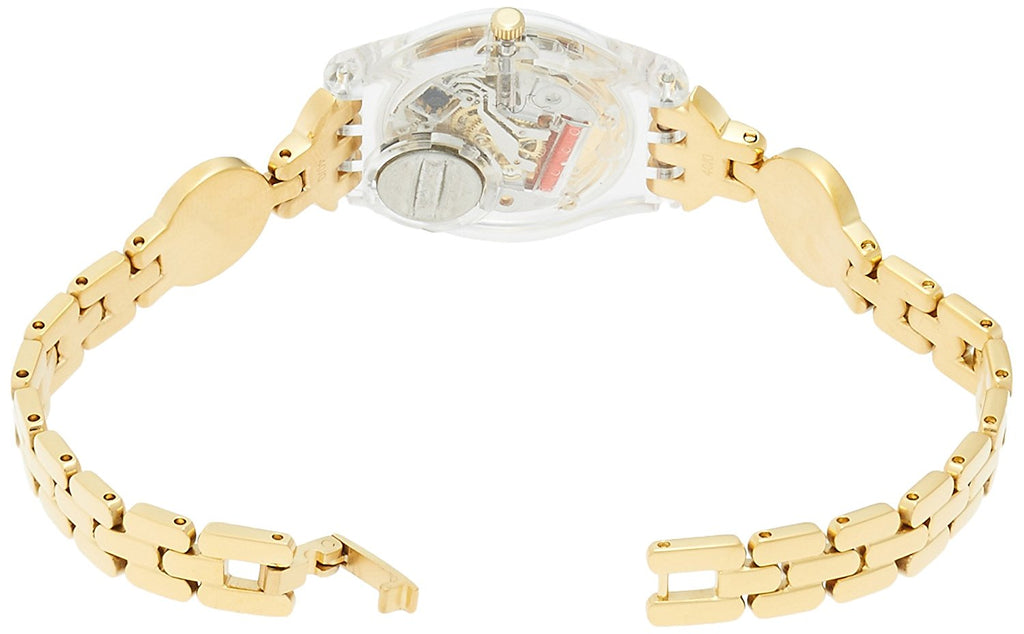 Swatch Masterglam Damenuhr mit Edelstahlarmband LK369G