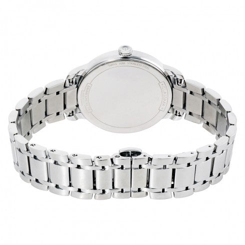 Classima Damenuhr mit weißem Zifferblatt, MOA10356