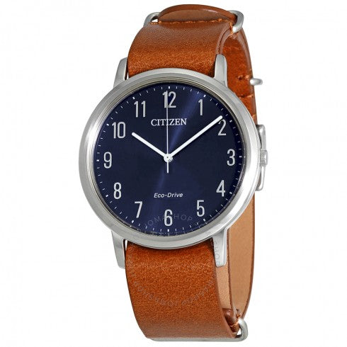 Chandler Herrenuhr mit marineblauem Zifferblatt
