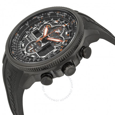 Navihawk AT Eco Drive Herrenuhr mit schwarzem Zifferblatt