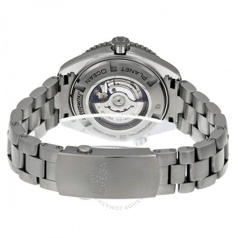 Seamaster Planet Ocean 600M Automatikuhr aus Titan mittlerer Größe 23290382003001