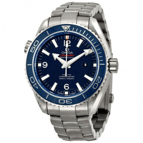 Seamaster Planet Ocean 600M Automatikuhr aus Titan mittlerer Größe 23290382003001